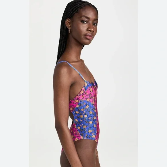 FARM Rio Fruit Dots One Piece Swimsuit, size small - Picture 6 of 12